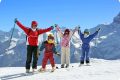 famille ski