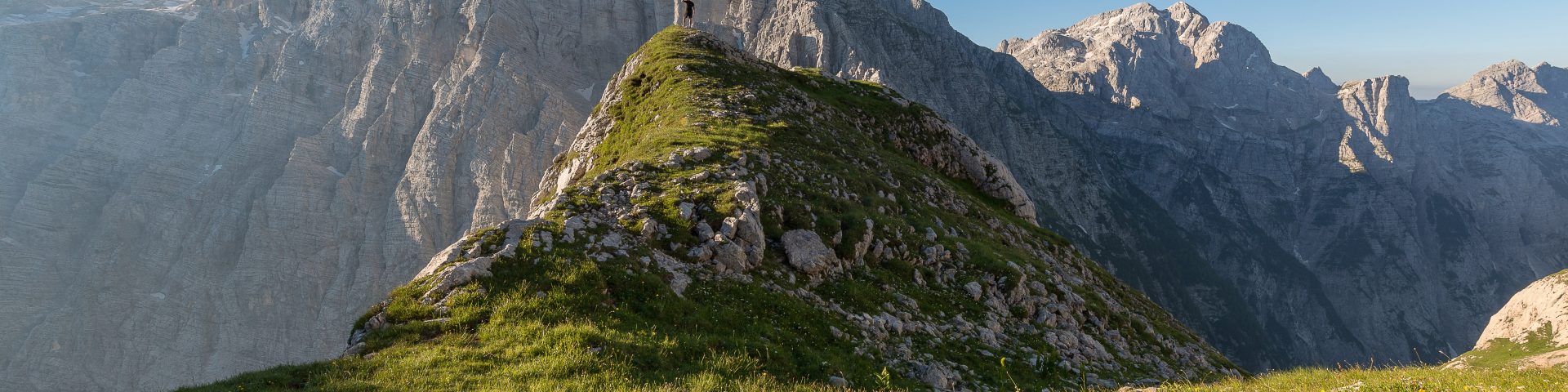 Paysage de montagne en été