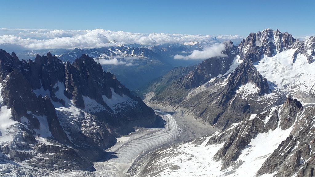 la mer de glace à chamonix